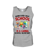 school secretary behind every good school Unisex Tank tile