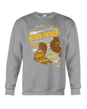 natural black father Crewneck Sweatshirt tile