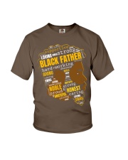 natural black father Youth T-Shirt tile