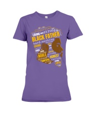natural black father Premium Fit Ladies Tee tile