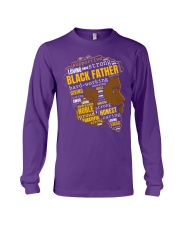 natural black father Long Sleeve Tee tile