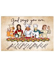 lunch lady god say you are poster 17x11 Poster front