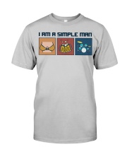 drummer simple man Classic T-Shirt tile