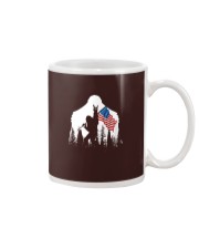 bigfoot rock n roll usa flag Mug tile