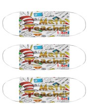 math teacher I am mas Cloth Face Mask - 3 Pack front