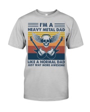 Heavy Metal Guitar Dad Classic T-Shirt tile
