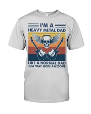 Heavy Metal Guitar Dad Premium Fit Mens Tee tile