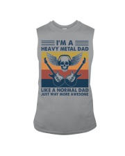 Heavy Metal Guitar Dad Sleeveless Tee tile
