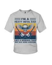 Heavy Metal Guitar Dad Youth T-Shirt tile