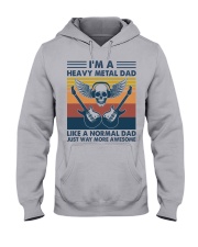 Heavy Metal Guitar Dad Hooded Sweatshirt tile
