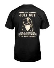 july guy devil inside Classic T-Shirt back