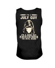 july guy devil inside Unisex Tank tile