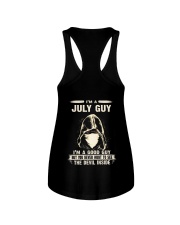july guy devil inside Ladies Flowy Tank tile