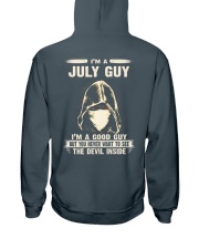 july guy devil inside Hooded Sweatshirt tile