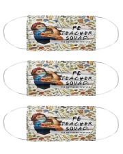 PE teacher squad mas Cloth Face Mask - 3 Pack front
