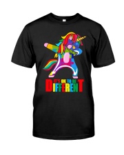 unicorn autism ok different Classic T-Shirt front