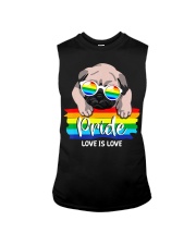 pug-pride-love-is-love Sleeveless Tee tile