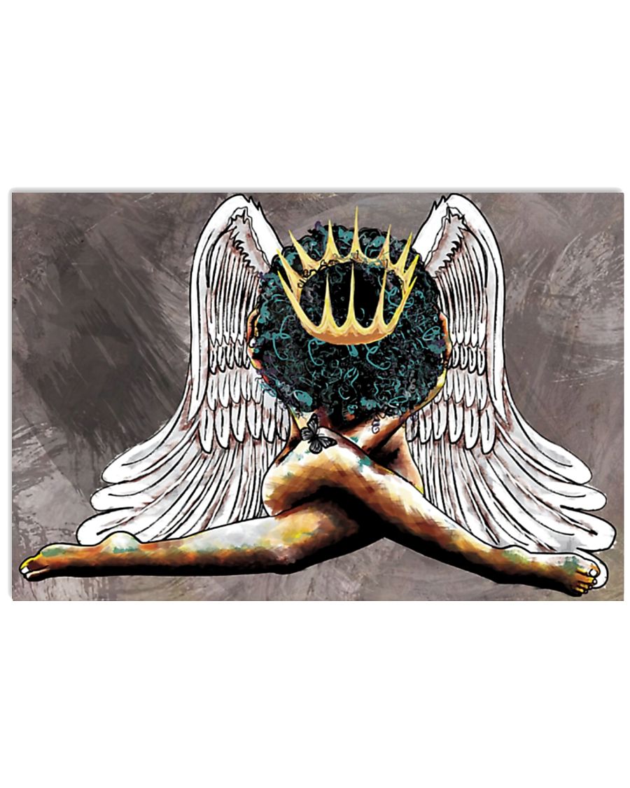 black girl queen 17x11 Poster