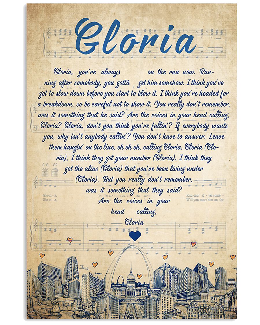 st blu lyric 11x17 Poster
