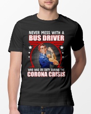 bus driver don't mess Classic T-Shirt lifestyle-mens-crewneck-front-13