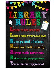 library-rudes 11x17 Poster front