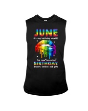 lgbt june birthday Sleeveless Tee tile