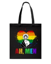 ah men lgbt jesus Tote Bag tile