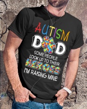 autism dad raise mine Classic T-Shirt lifestyle-mens-crewneck-front-4