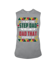 black step dad stepped up Sleeveless Tee tile