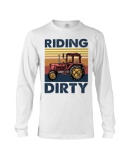 farm riding dirty Long Sleeve Tee tile
