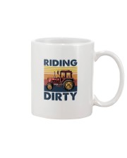farm riding dirty Mug tile