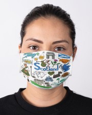 scotland map mas Cloth Face Mask - 3 Pack aos-face-mask-lifestyle-01