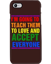 teacher lgbt teach them Phone Case tile