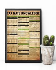 Tax advisor - Tax rate knowledge 24x36 Poster lifestyle-poster-8