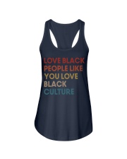 love black people like Ladies Flowy Tank tile