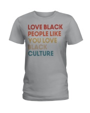 love black people like Ladies T-Shirt tile