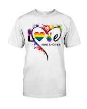 lgbt love another Classic T-Shirt front