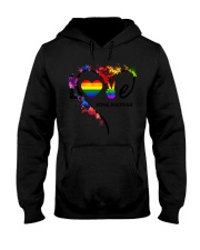 lgbt love another Hooded Sweatshirt tile