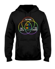 gay uncle man myth legend Hooded Sweatshirt tile