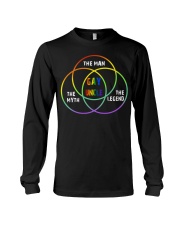 gay uncle man myth legend Long Sleeve Tee tile