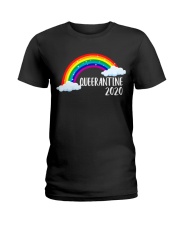 queerantine-2020 queer lgbt Ladies T-Shirt tile