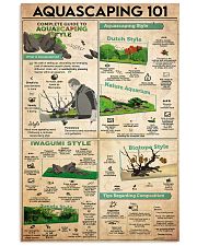 Aquascaping 101 11x17 Poster front