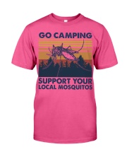 camping support your local mosquitos Classic T-Shirt tile