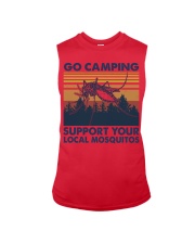 camping support your local mosquitos Sleeveless Tee tile
