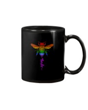 bee kind lgbt Mug tile