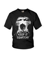Bigfoot Keep It Squatchy Youth T-Shirt tile