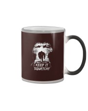 Bigfoot Keep It Squatchy Color Changing Mug tile
