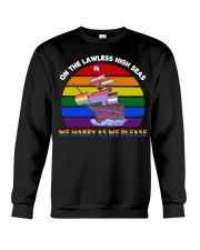 lgbt marry as please Crewneck Sweatshirt tile