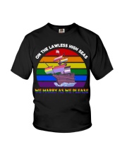 lgbt marry as please Youth T-Shirt tile