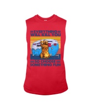 camping something fun Sleeveless Tee tile
